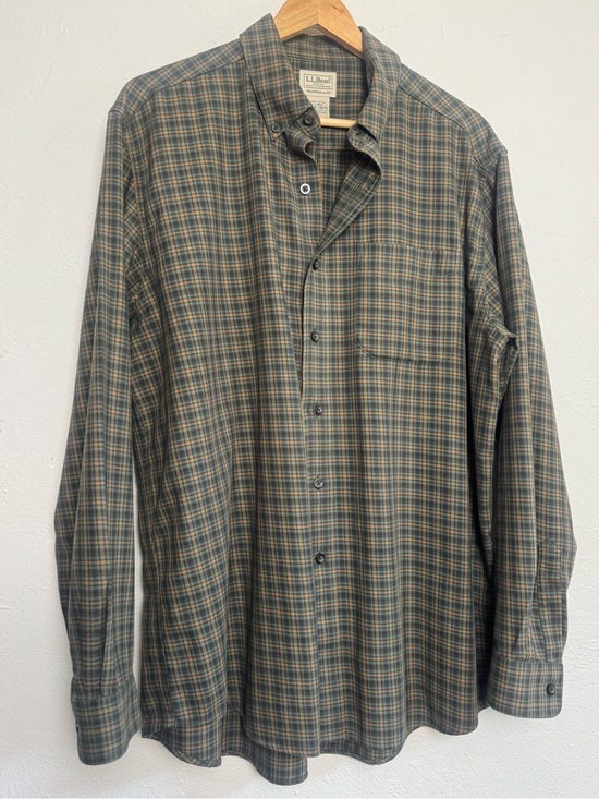 L.L. Bean Other - LL BEAN Traditional Fit Plaid Flannel Button Down Long Sleeve Shirt
